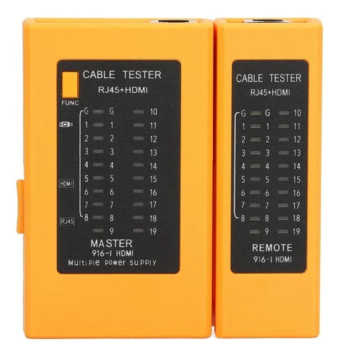 Tester Probador De Cable Lan Rj45/ Cable Telefonico Rj11