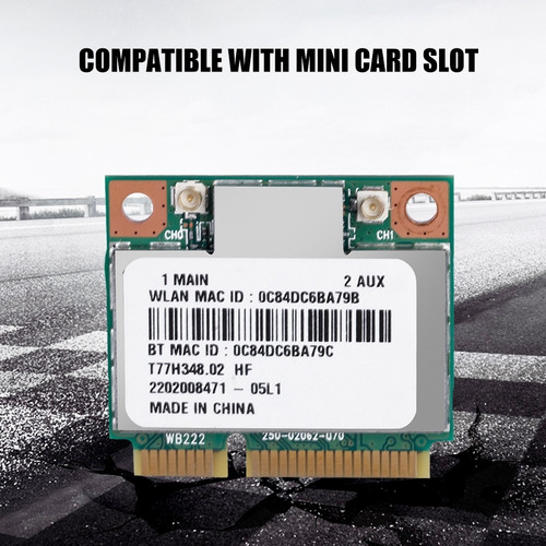 Banda Dupla 2.4g/5ghz Ar5b22 Rede 300mbps Bluetooth 4.0