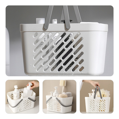 Handle Baskets Cesta De Baño Con Drenaje Hueco De Gran Capac
