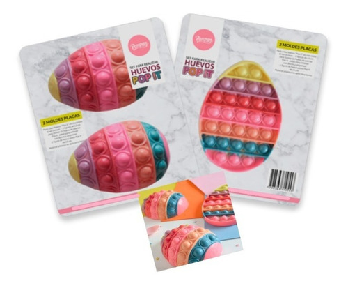 Placa Parpen - Set Huevos Pop It - Pascua