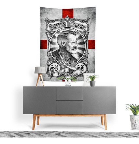 Tecido Decorativo Decoração Tactel Interto Externo Barbers