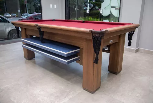 Mesa de Bilhar Hobby com Tampo de Ping Pong - Nelson Bilhares