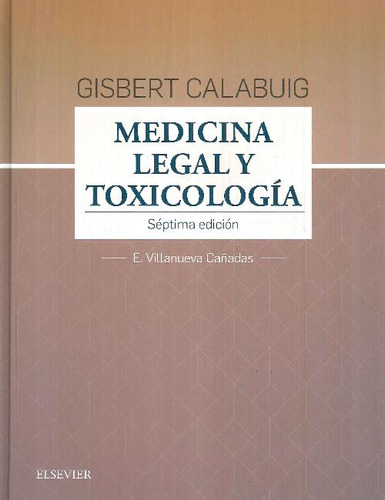 Libro Medicina Legal Y Toxicología Gisbert Calabuig De Gisbe