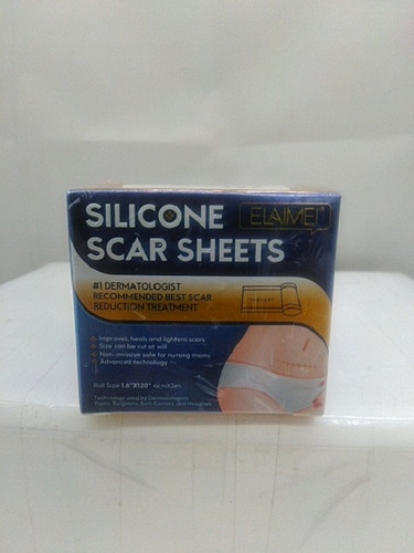 Parche Silicón Reutilizable Cicatrices Rollo 3 Metros