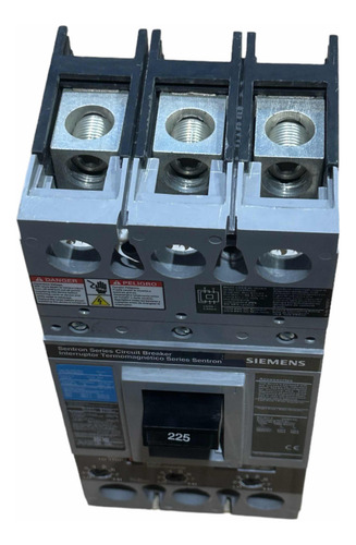 Siemens Fxd63b225 Interruptor Termomagnetico 3 Polos 225 Amp Frecuencia 60Hz
