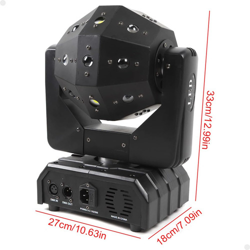 Moving Magic Ball Laser Strobo Leds Rgbw Dmx Bivolt Lorben