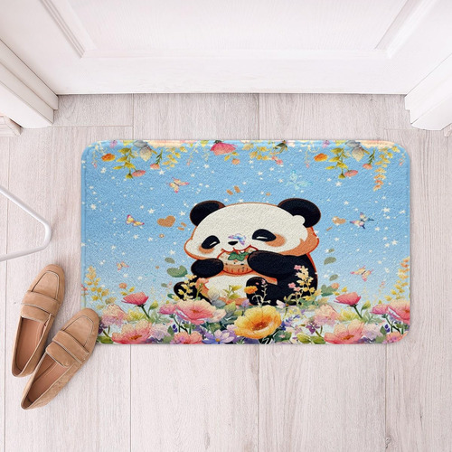 Feelyou Alfombra Baño Diseño Panda Lindo Tapete Para Niño 20