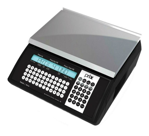 Balança comercial digital Toledo Prix 4 Uno 15 kg 110V/220V preto