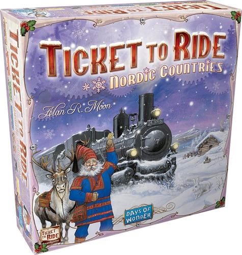 Ticket To Ride Nordic Countries Juego De Mesa Trenes