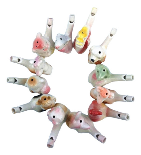 Pajaro Silbato Cantor Agua Con Sonido Realista Pito X6