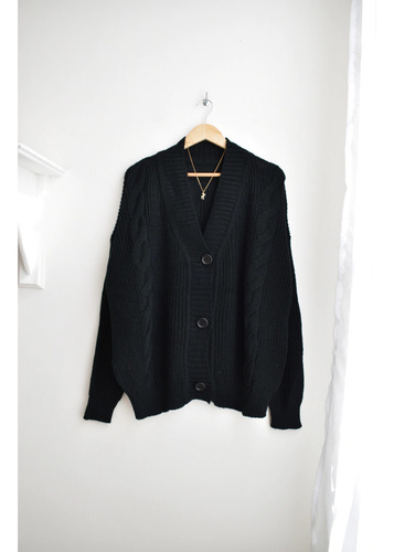 Cardigan Trenzado Lana De Mujer (diana)