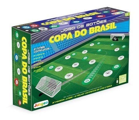 Imagem 3 de 3 de Jogo De Botão (2 Times-caixa)