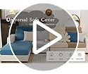 Fundas Elásticas Para Sofá, Cojín Dormitorio, Antideslizante