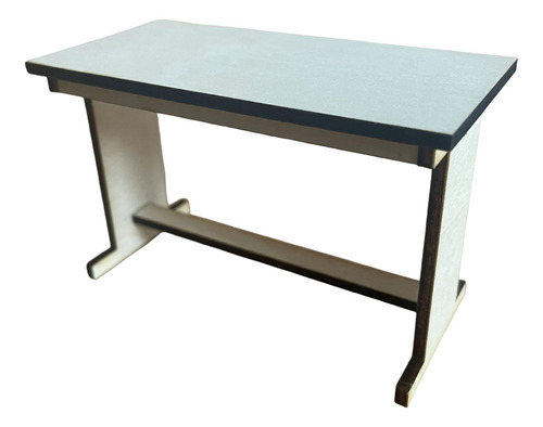 2 Mini Mesa 1:12, Escritorio De Estudio De Escritura En