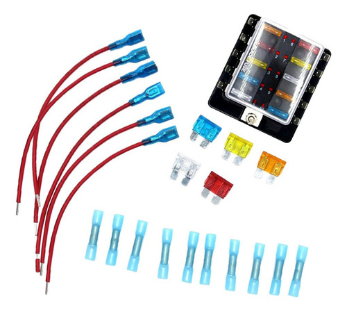 Caja Fusibles De Terminales Kit Maneras Para Vehículos