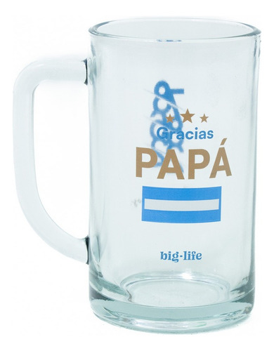 Combo Chop Vidrio Afa Seleccion Dia Del Padre Big Life Multicolor