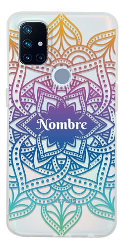 Funda Para Oneplus Mandala Colores Personalizada Nombres