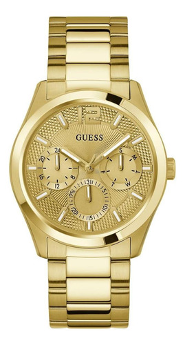 Reloj Guess Para Hombre De 42 Mm - Brazalete En Tono Dorado