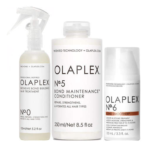 Kit Olaplex # 0, 5, 6 - mL a $1500