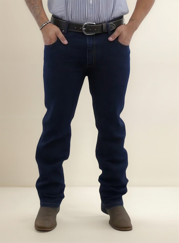 Calça Jeans Masculina Básica Com Elastano