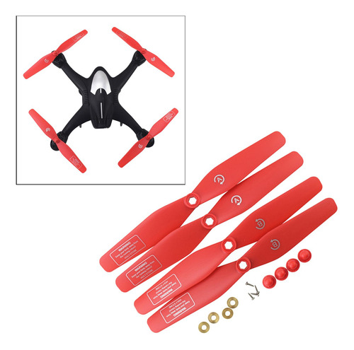 4 Piezas Rc Drone Hélice Cuchillas Accesorios Para Sjrc