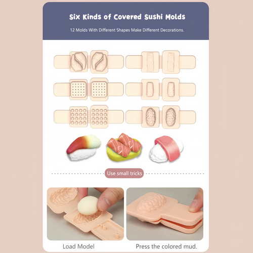 Set De Juguetes De Arcilla De Colores Para Niños
