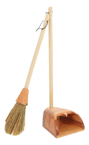 Nuevo Casa De Muñecas Escoba Pequeña Modelo Foto Prop Micro