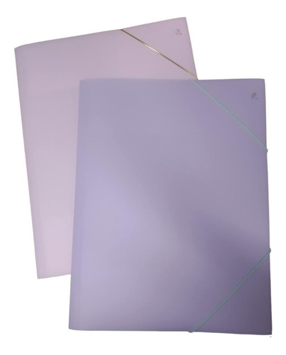 Carpeta Fw 3 Solapas C/ Elastico A3 Plastico Pastel 43x33 Cm