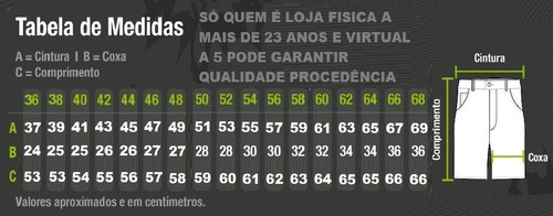 Imagem 3 de 3 de Bermuda Jeans Masculina Colorida Com Lycra Strech Plus Size