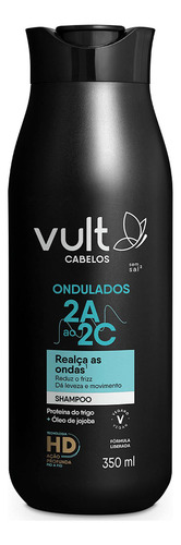 Kit 3 Shampoo Cabelos Ondulados Cacheados 2a 2b 2c Vult