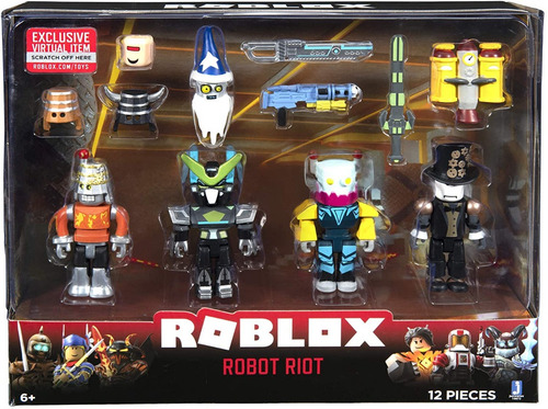 Roblox Set Robot Riot Con Código Exclusivo Original