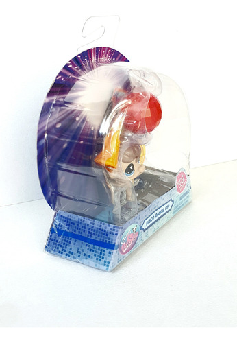 Littlest Pet Shop Figura Toro Disco Dance Off (Usado)