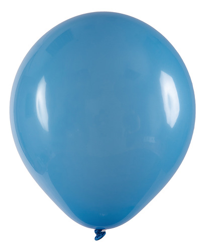 12 Unidades - Tamanho 16 - Balão Azul Celeste - Art Latex