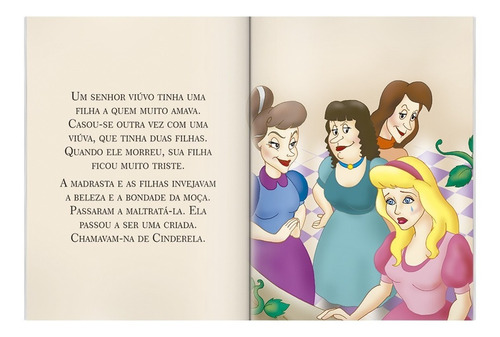 Livro Mini Uma História Sobre Perseverança Cinderela