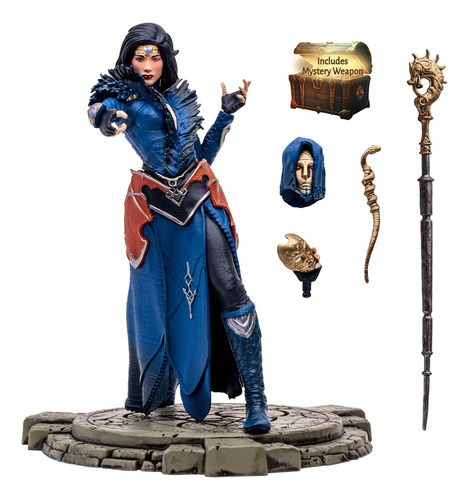 Mcfarlane Toys - Diablo Iv Hydra Lightning Hechicera (común)