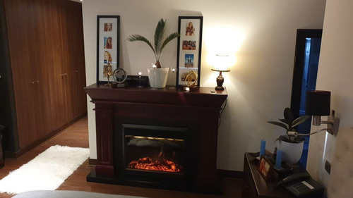 Chimenea Electrica Mural 1800 W Tepa