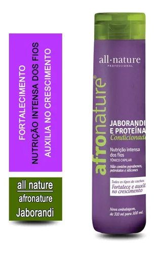 comprar  Afronature Condicionador Jaborandi E Proteínas All Nature