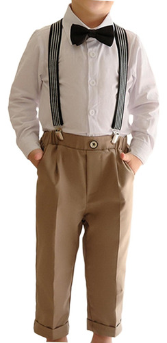Pantalones Con Tirantes Para Caballero, Ropa Formal Para Niñ