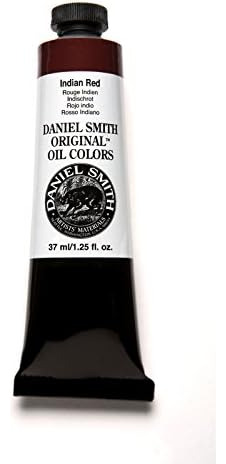 Pintura Al Óleo Daniel Smith, Tubo De 37 Ml, Rojo Indio,