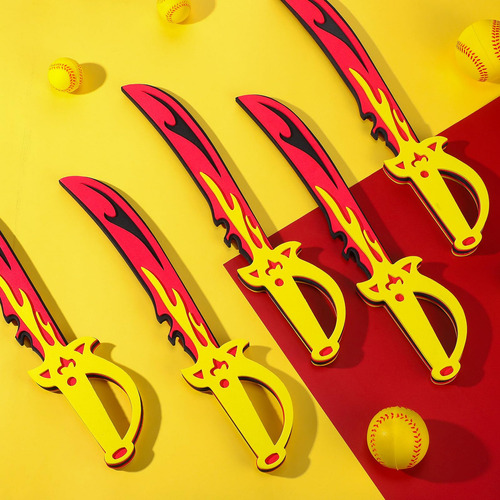 12 Espadas De Espuma 42 Cm Halloween Accesorios De Cosplay