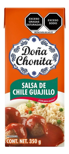 2 Pza Salsa De Chile Guajillo La Costeña Doña Chonita 350 G
