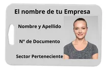 Comprar Tarjetas - Credenciales Laborales Personalizadas Pvc X5uni.