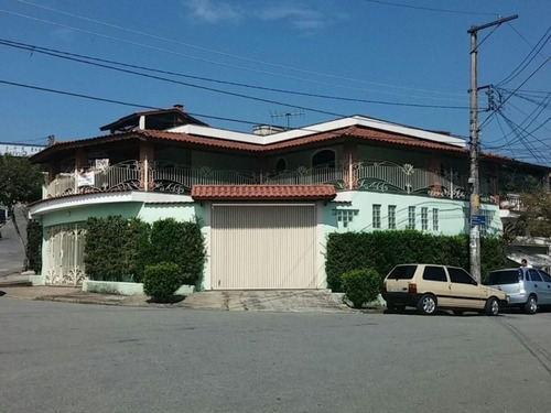 Imagem 1 de 13 de Sobrado Com 3 Dormitórios À Venda, 279 M² Por R$ 595.000 - Jardim Santo Antônio De Pádua - Santo André/sp - So0135 - 34968099