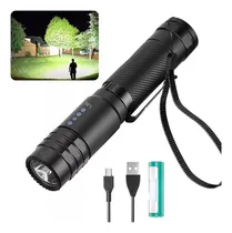 Comprar Linterna Táctica Led Usb L28 Recargable Linternas Tactica