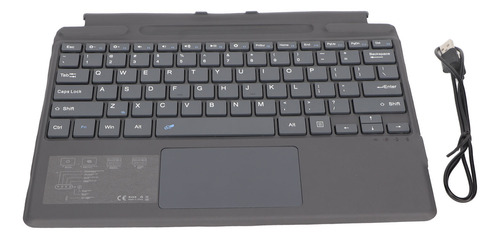 Teclado Inalámbrico, Panel Táctil, Recargable, Ultradelgado,