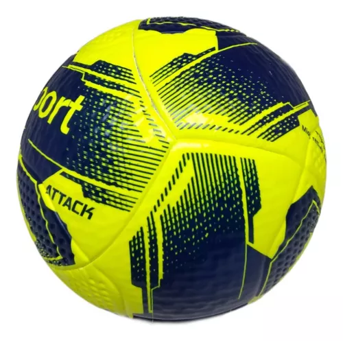 Bola Futebol Society Uhlsport Match R1 Oficial Amarelo / Marinho