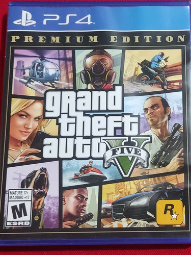 Juego Ps4 Gta V Seminuevo