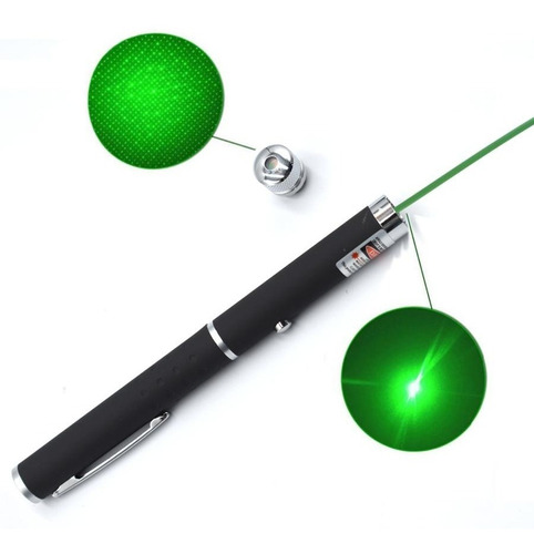 Puntero Laser Verde A Pilas Potencia