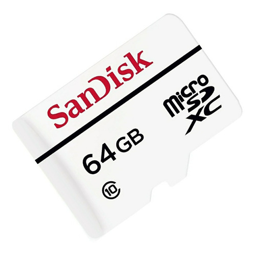 Sandisk Memoria Micro Sd High Endurance 64gb Clase 10 4k