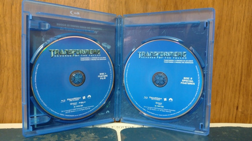 Transformers La Venganza De Los Caídos Blu Ray 2 Discos (Usado)